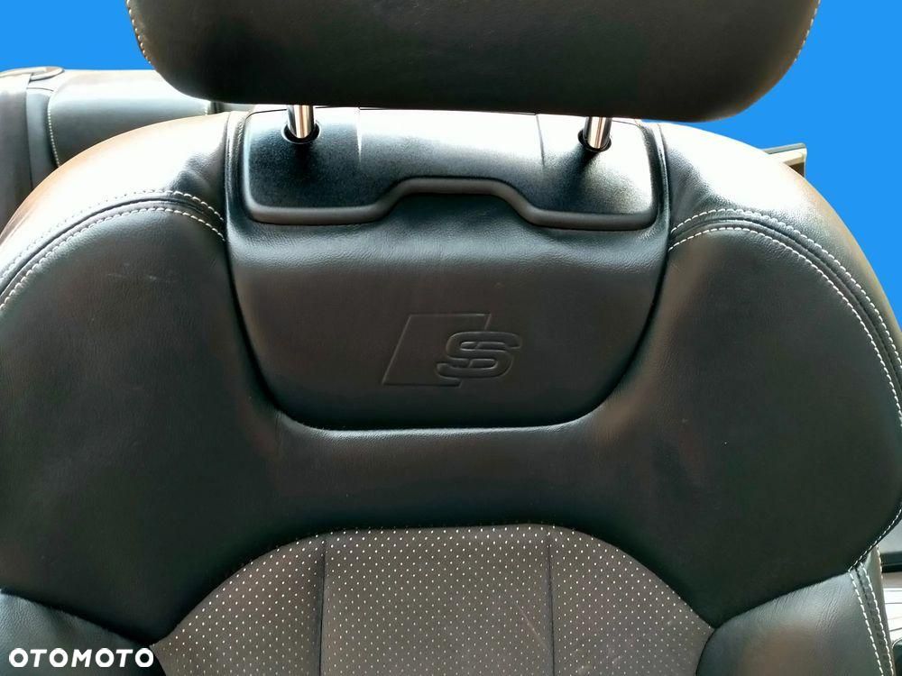 AUDI Q7 4M S-Line FOTELE KANAPA BOCZKI TAPICERKA SKÓRA CZARNA - 3