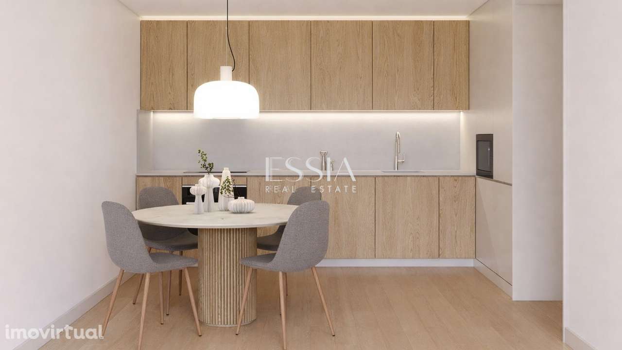 Apartamento T2 Novo com Varanda e Garagem - Grande imagem: 3/12