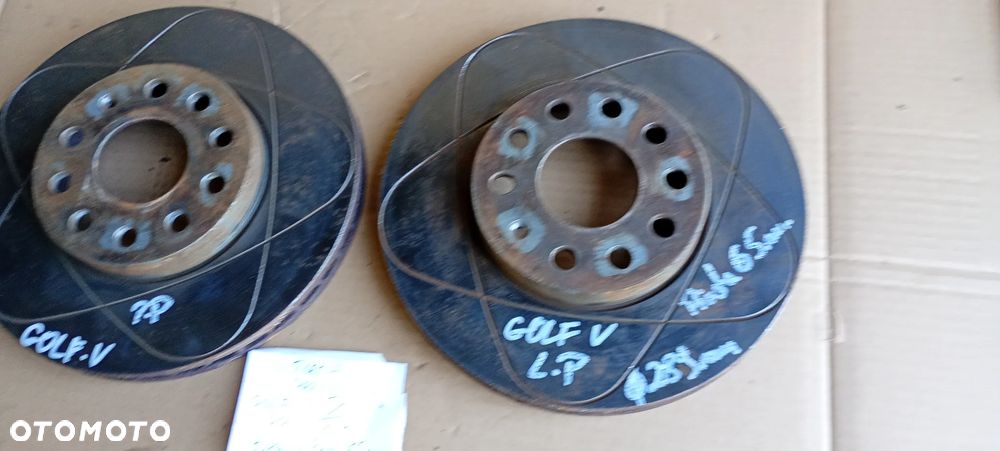 Tarcze hamulcowe przód przednie 289mm VW Golf V 2.0 TDI - 3