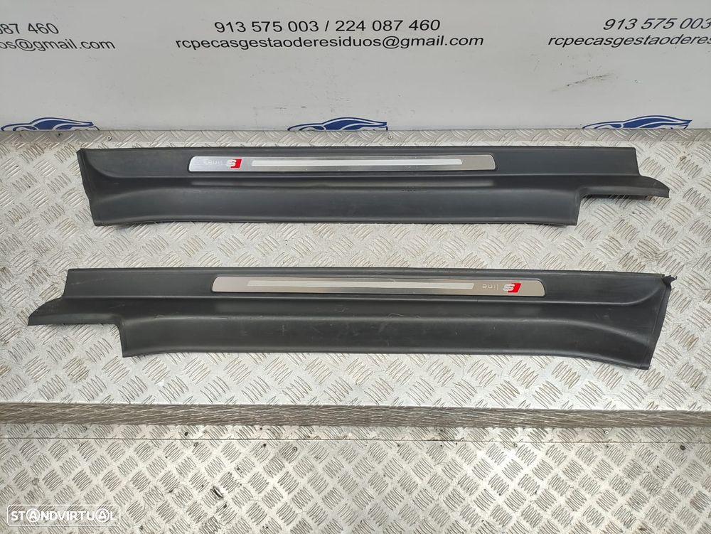 Soleiras Porta Embaladeira Original Audi TT 8J S-Line Sline 8J0853491G 8J0853492G - 6