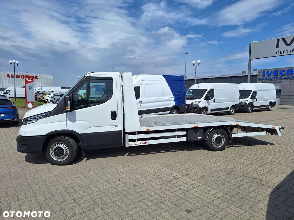 Iveco 35S18 Pomoc Drogowa Najazd Laweta Krajowy Ledy Nawigacja Poduszki Pomocnicze ! - 7
