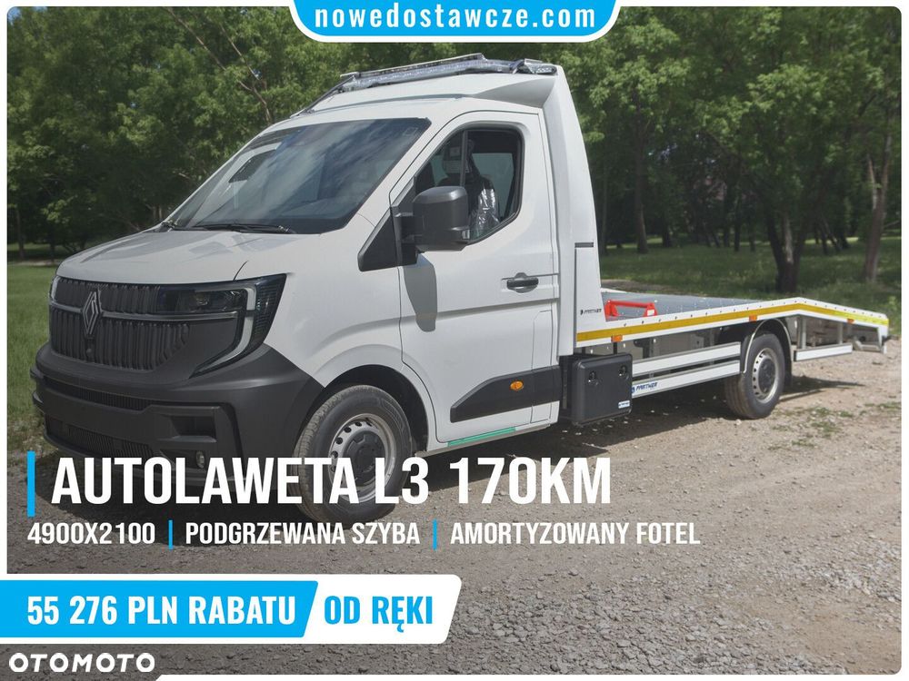 Renault Master 2.0 170KM Automat AT9 Autolaweta - 2