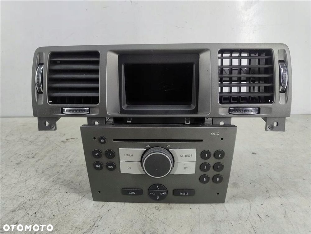 Radio+ wyświetlacz kpl OPEL VECTRA C 2005-2008 LIFT BLAUPUNKT 13190853 - 1