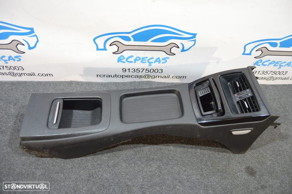 APOIO BRAÇO CONSOLA CENTRAL TRASEIRO TRÁS GAVETA GRELHAS VENTILAÇÃO SAIDAS AR SOFAGEM CHAUFFAGE ORIGINAL 51166963900 6963900 BMW SERIE 3 E92 COUPE E93 CABRIO - 1