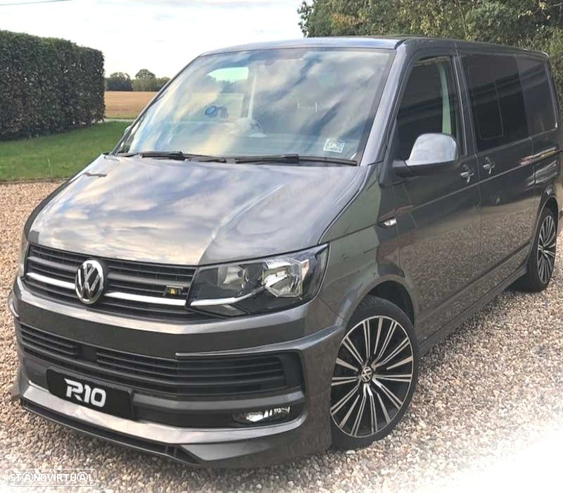 SPOILER LIP FRONTAL VOLKSWAGEN VW TRANSPORTER T6 15-19 LOOK ABT - 4