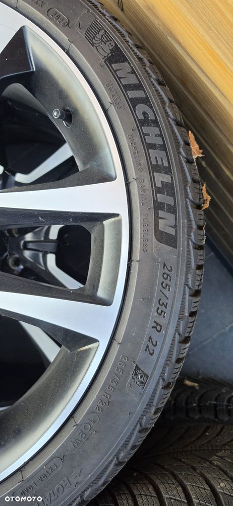 koła 22" Volvo XC90 XC60 + opony zimowe Michelin Pilot Alpin 5 - 6