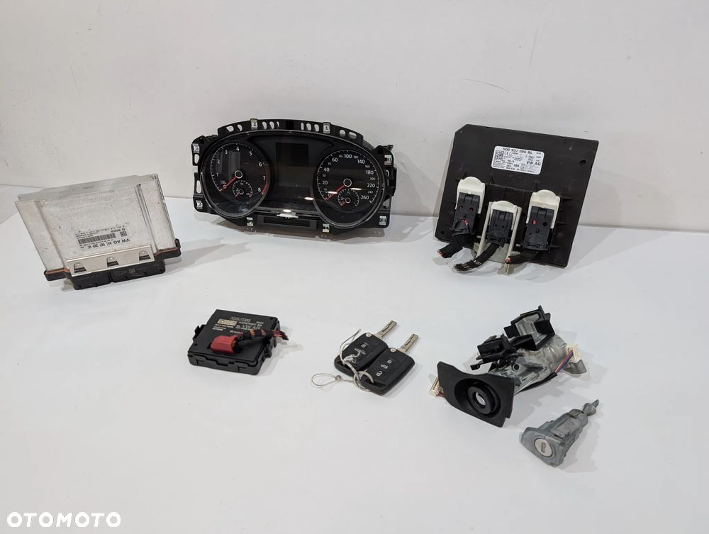 GOLF VII ZESTAW STARTOWY 1.0 TSI 5Q0937086BL 3Q0907530G 5G1920740C 04C907309AE - 3