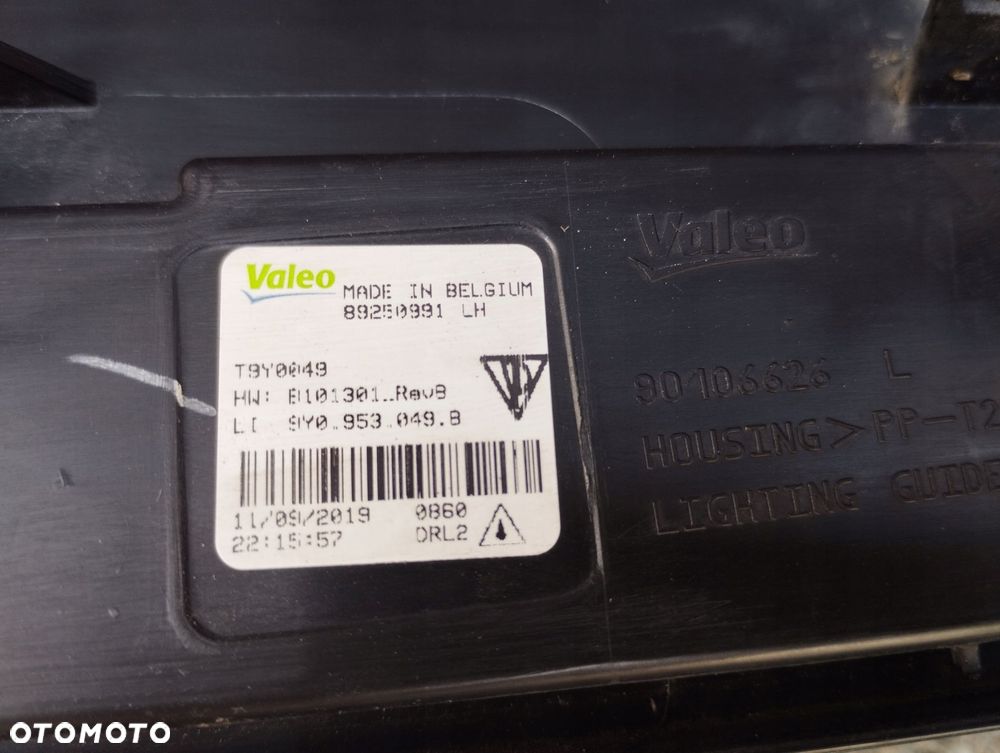 halogen led drl lewy porsche cayenne 9y turbo 9y0953049b - 5