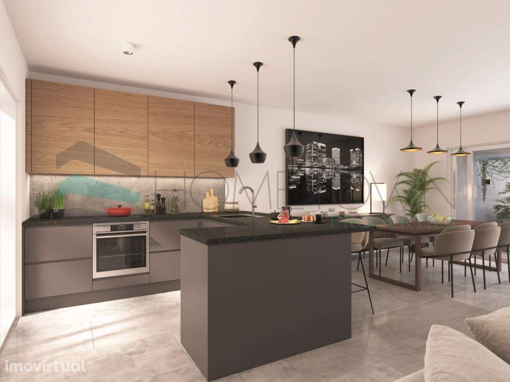 Nova moradia geminada V2 com jardim, piscina e terraço privativo - ... - Grande imagem: 5/16