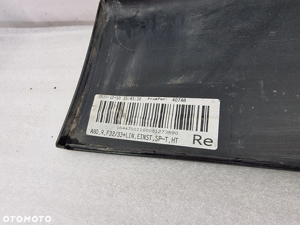 BMW 4 F32 / F33 PRAWA LISTWA PROGOWA / NAKŁADKA PROGU , NR 51777285786 / 7285786 , NR AUKCJI PR371 - 7