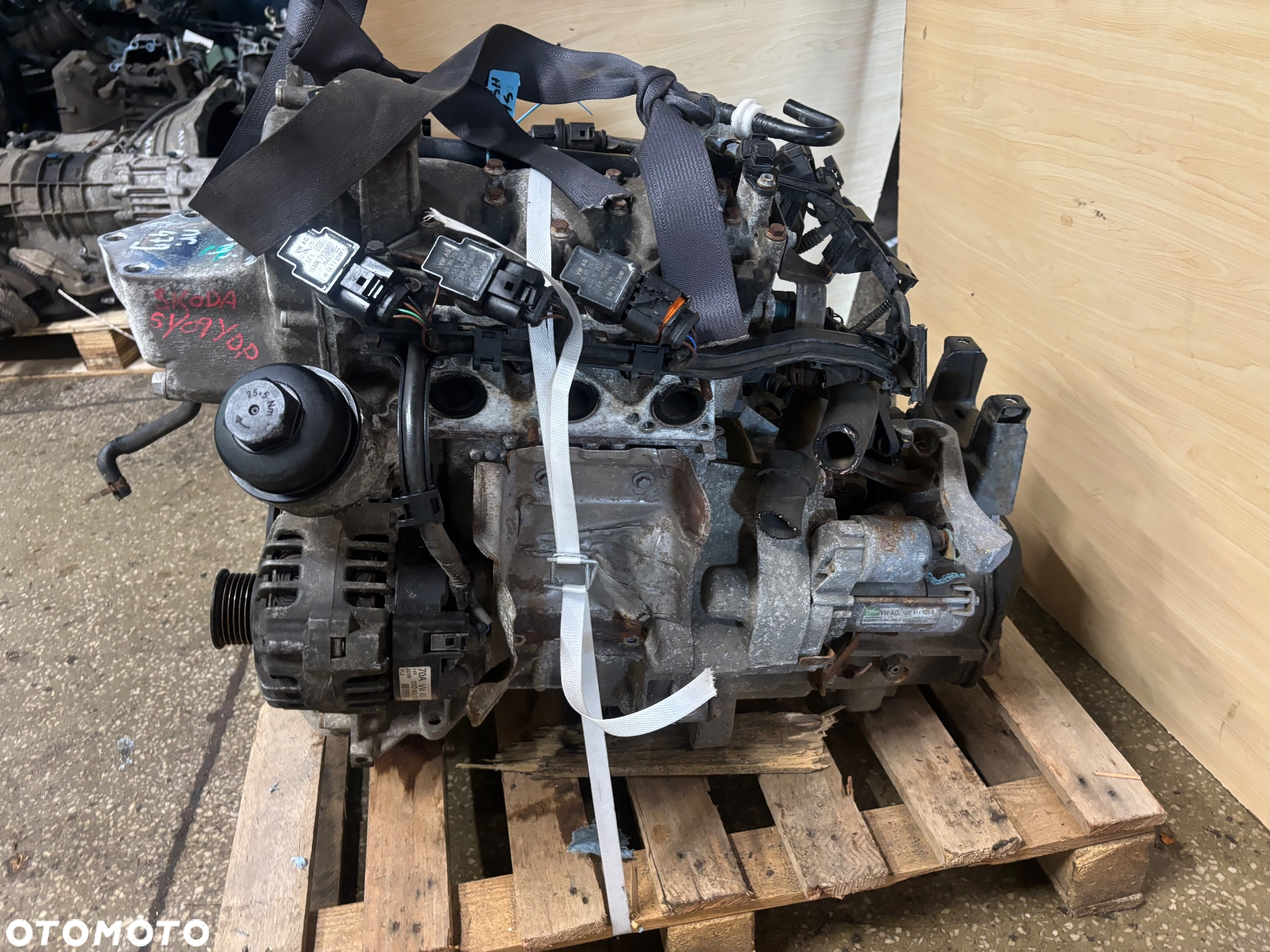 Vw Polo Skoda Fabia Seat Ibiza Silnik 1.2  CHF  CHFA BBM  kompletny - 6