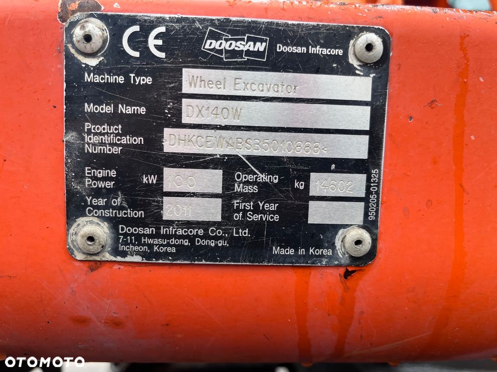Doosan DX140W - 13