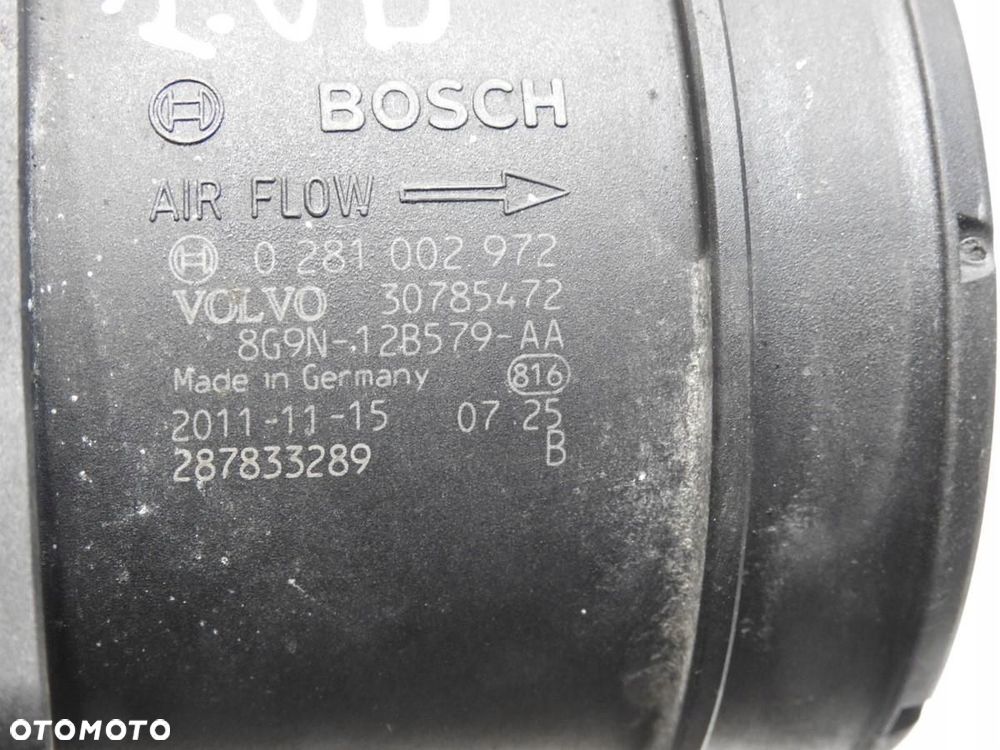 PRZEPŁYWOMIERZ PRZEPŁYWKA 2.0 D3 VOLVO V60 2.0 D3 8G9N-12B579-AA - 6