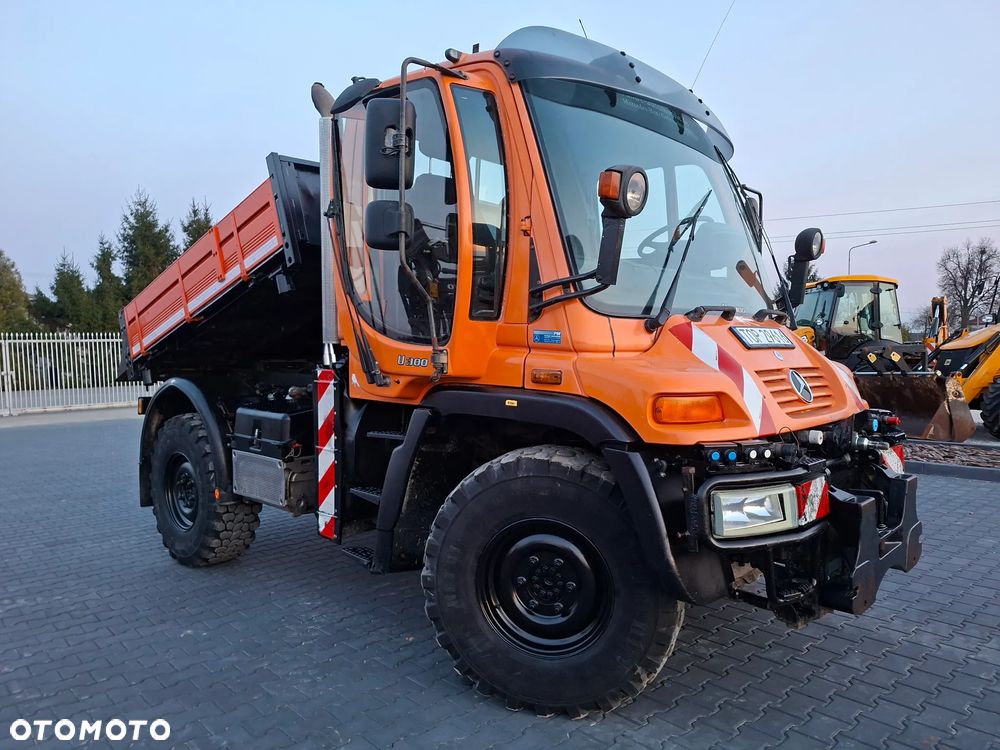 Mercedes-Benz UNIMOG U300 / 4X4 / WYWROTKA 3 STRONNA / HYDROZŁĄCZA / EPS + SPRZĘGŁO - 16