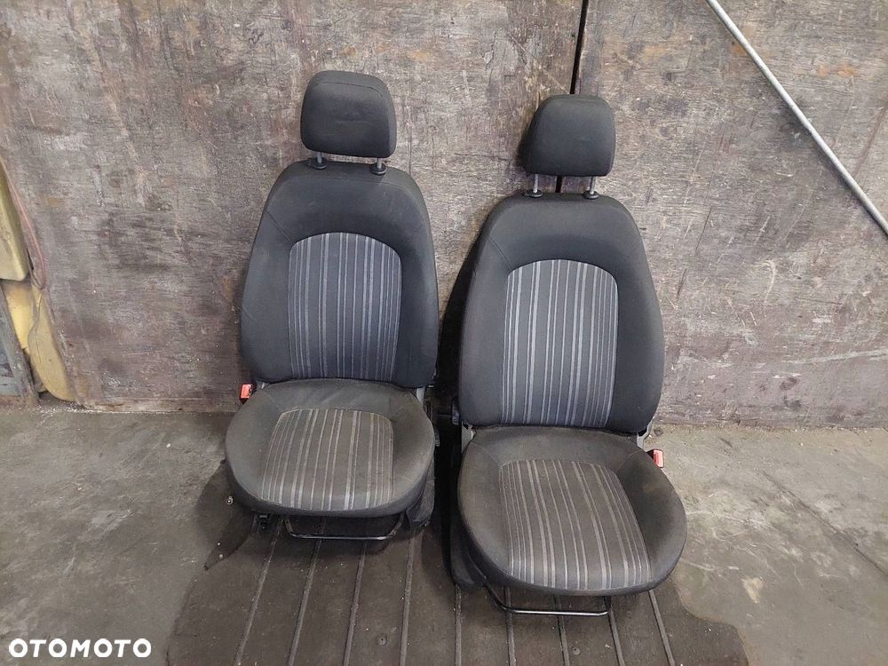 KOMPLET FOTELI LEWY PRAWY PRZÓD + KANAPA TYŁ + BOCZKI FIAT PUNTO EVO - 6