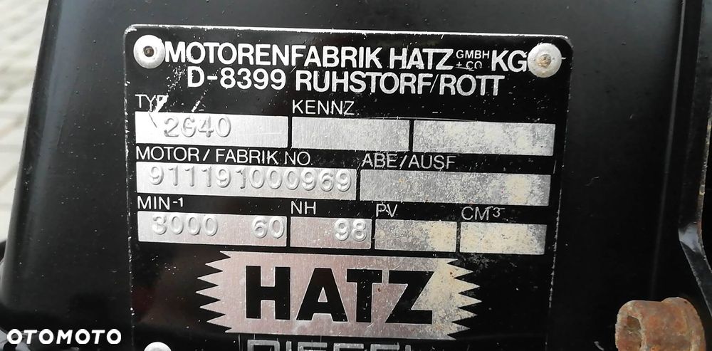 SILNIK HATZ 2G40 / 2G 40 15.6 kW 5691 zł netto - 10