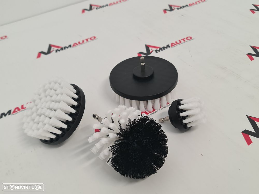 Conjunto 4 Escovas de Limpeza Berbequim - 2