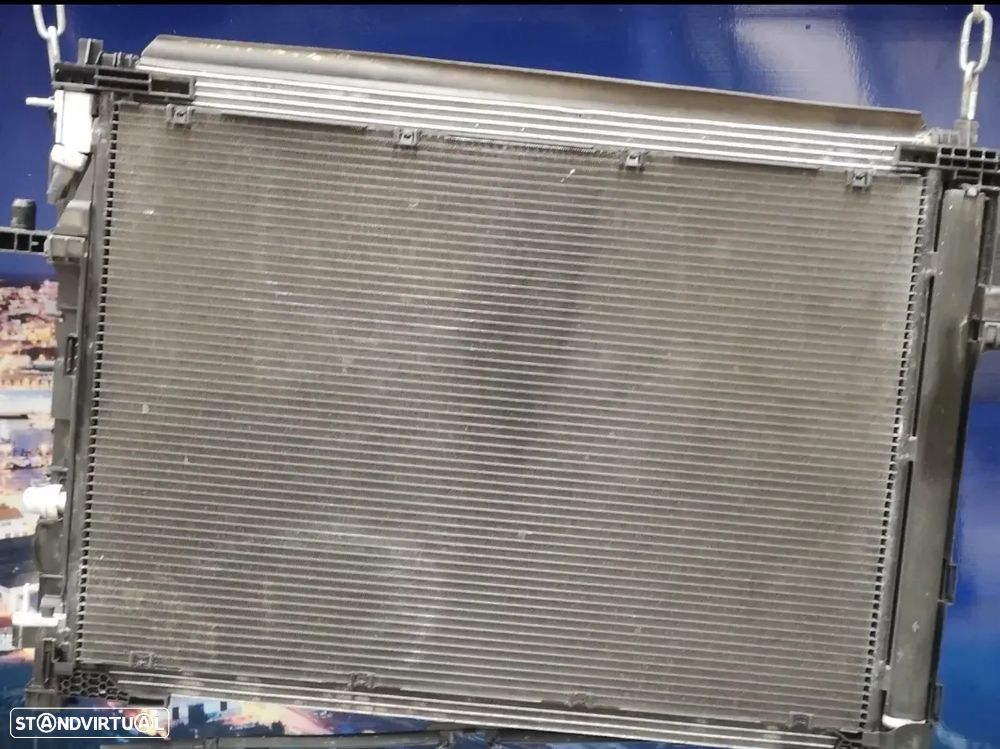 Conjunto Radiadores com Ventoinha ORIGINAL para Mercedes W222 S400 S500 Gasolina 2013+ - 6