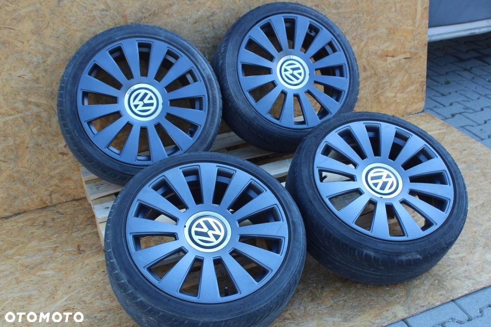 Felgi alufelgi koła VW AUDI SKODA 18" 8j et35 225/40 odnowione 5x112 5x100 - 2