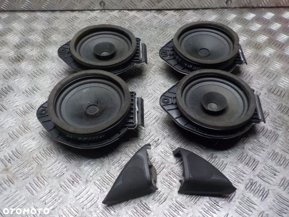 OPEL INSIGNIA  GŁOŚNIK GŁOŚNIKI SUBWOOFER INFINITY ZESTAW 13240963  13240952  13240968 - 4