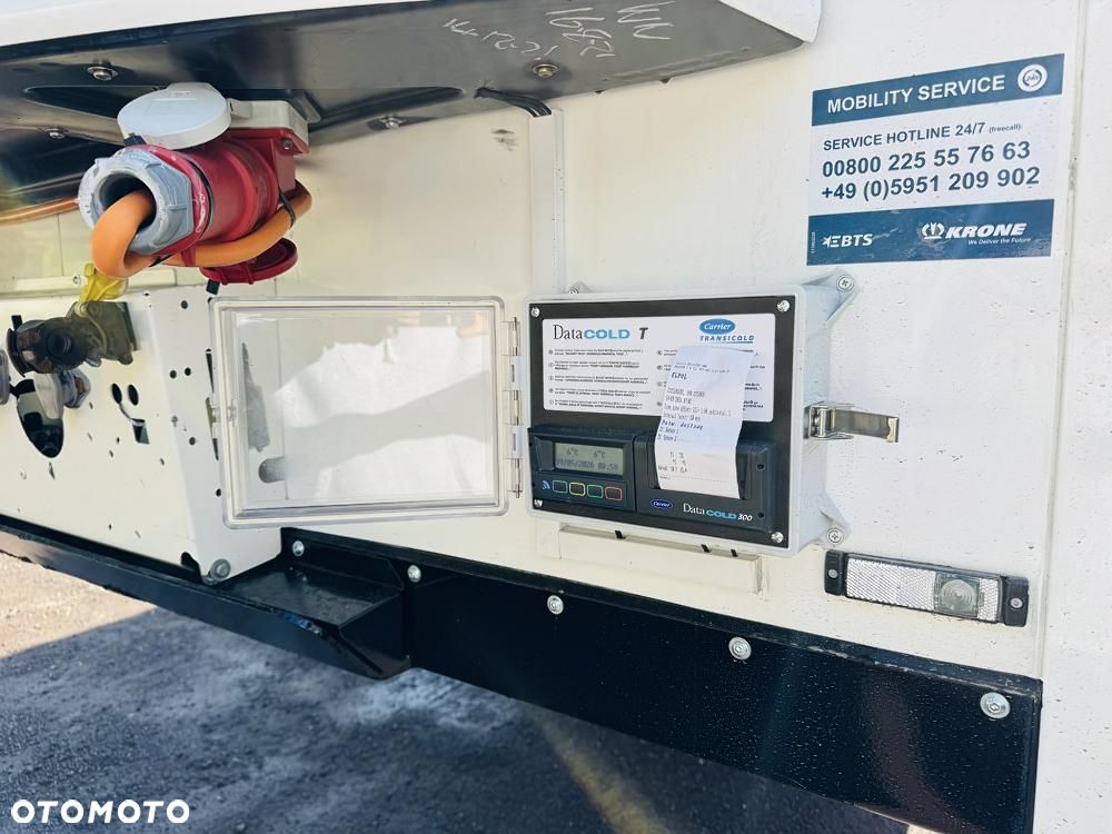 Krone THERMO KING SLXi 300, Doppelstock , oś podnoszona - 24