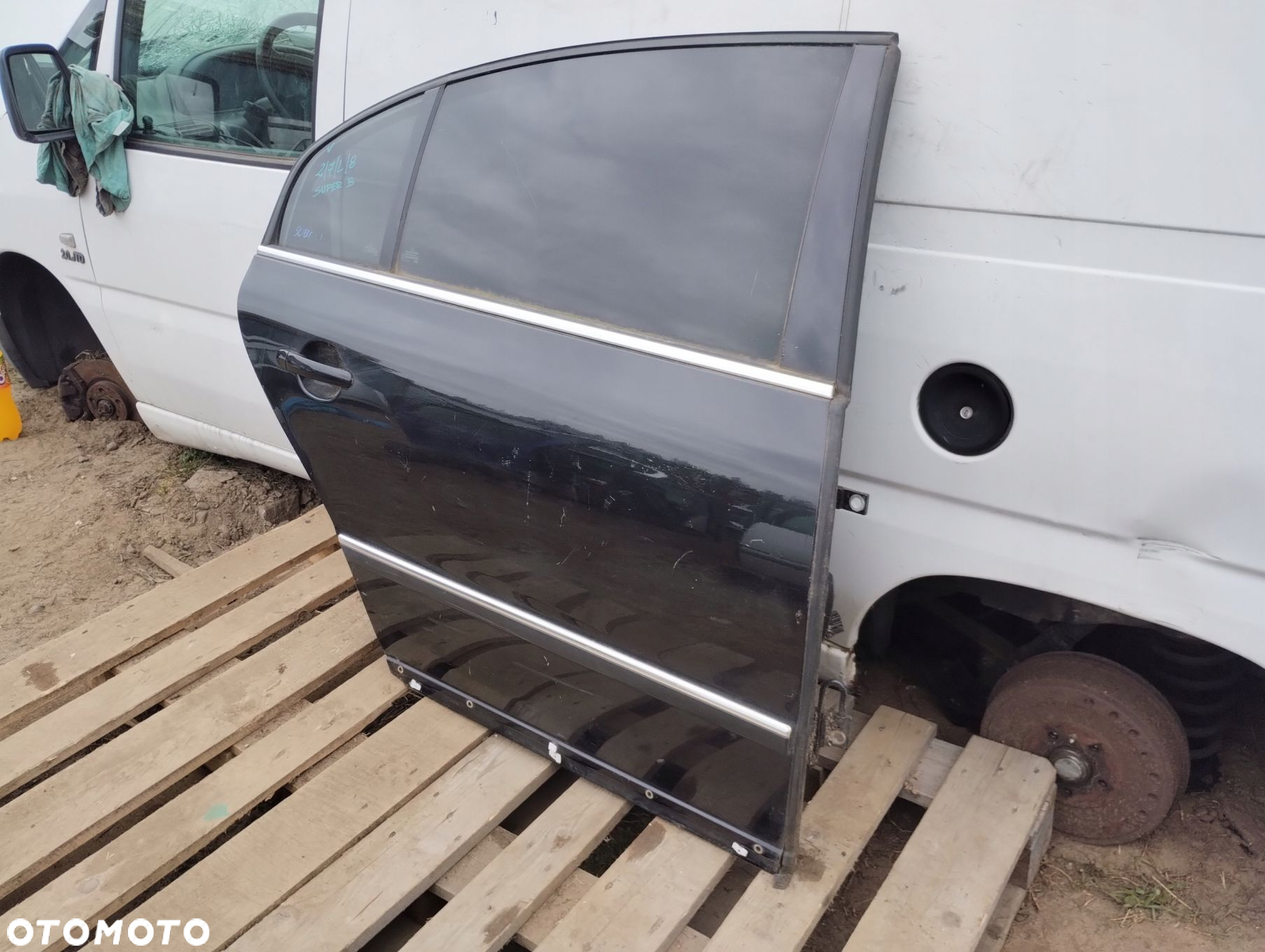 Skoda Superb I Drzwi Prawe Tył Tylne - 4