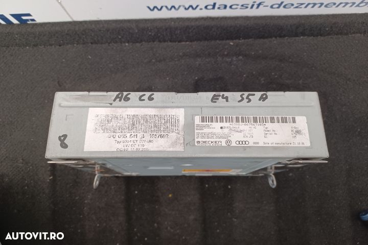 Modul control radio 4F0035541BX 4E0035541P 4E0910541M 4F0035541BX 4E0 - 1