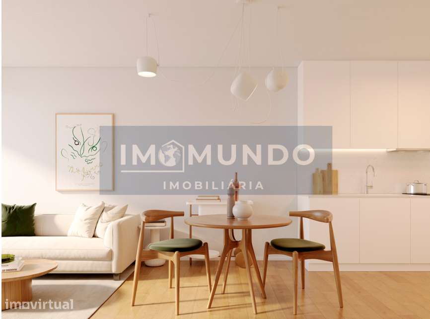 T0 Novo com Jardim Interior junto ao Mar: Condomínio Leça da Palmeira - Grande imagem: 3/14