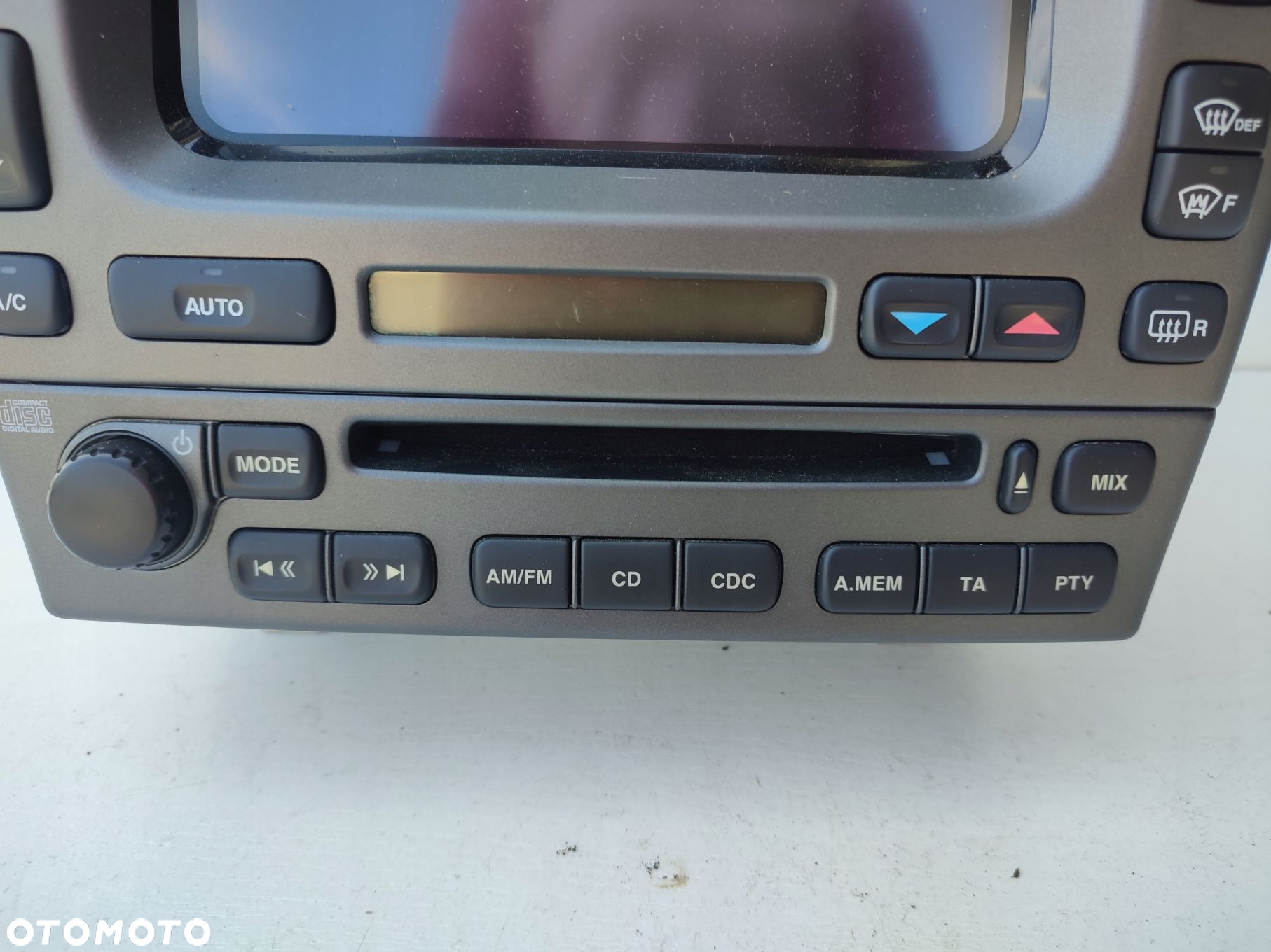 Radio CD wyświetlacz nawigacji JAGUAR X-TYPE 1X4310E889GB EUROPA - 4