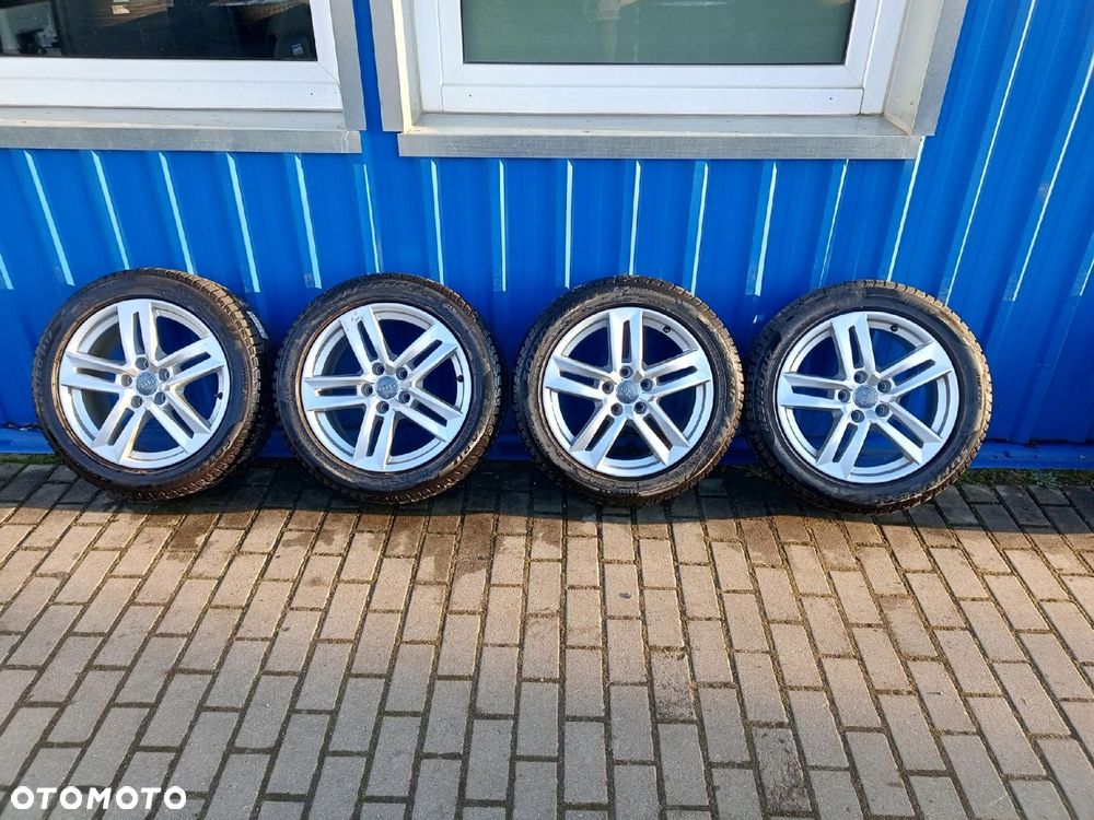 AUDI A3 A4 A5 A6 KOLA FELGI ALUFELGI OPONY ZIMA 225/50R17 SUPER STAN