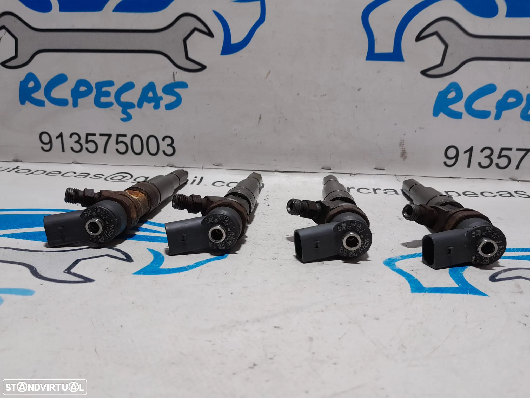 INJETOR INJETORES INJECTOR INJECTORES  BMW SERIE 1 E87 118D 122CV M47 D20 M47D20 204D4 - 3