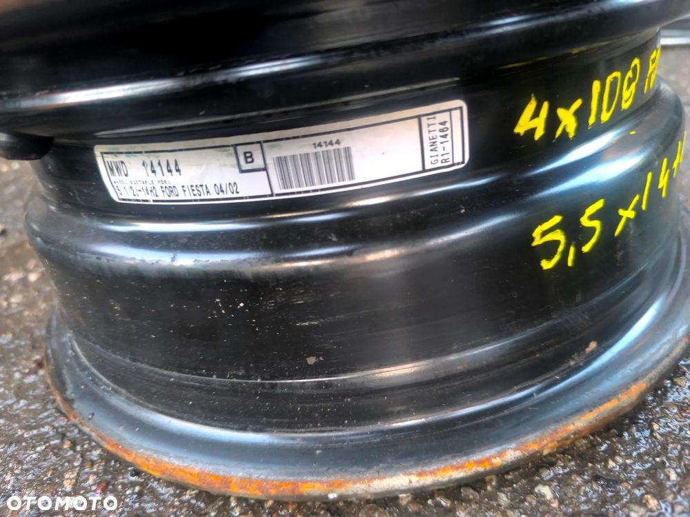 4x108 Felgi Stalowe Stal 14 Koła FORD FIESTA PUMA COURIER KA II 2 KA+ FUSION FOCUS MAZDA 2 Legnica ALU-RAD - 8