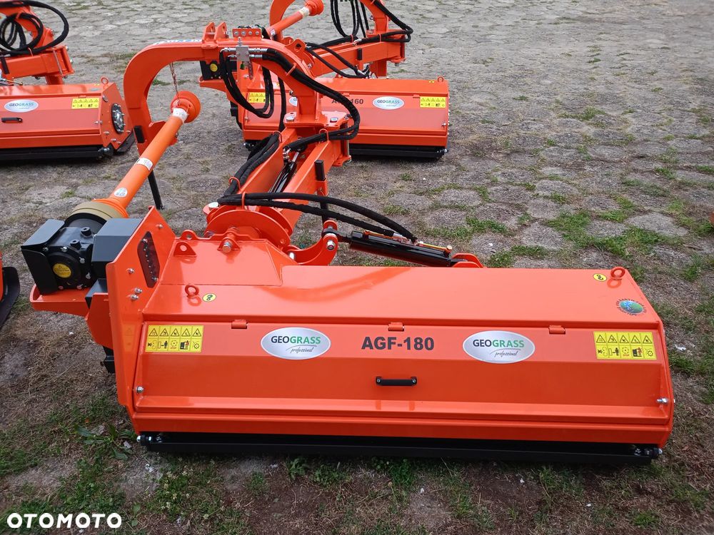 Inny Rozdrabniacz kosiarka bijakowa tylno boczna AGF 140, 160, 180, 200, 220, 240, 280 Geograss mulczer na wysięgniku - 4