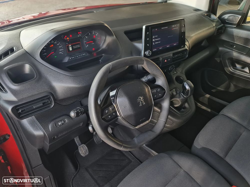 Peugeot Partner Asphalt 1.6 HDi 100cv Câmara CarPlay IVA Dedutível - 22