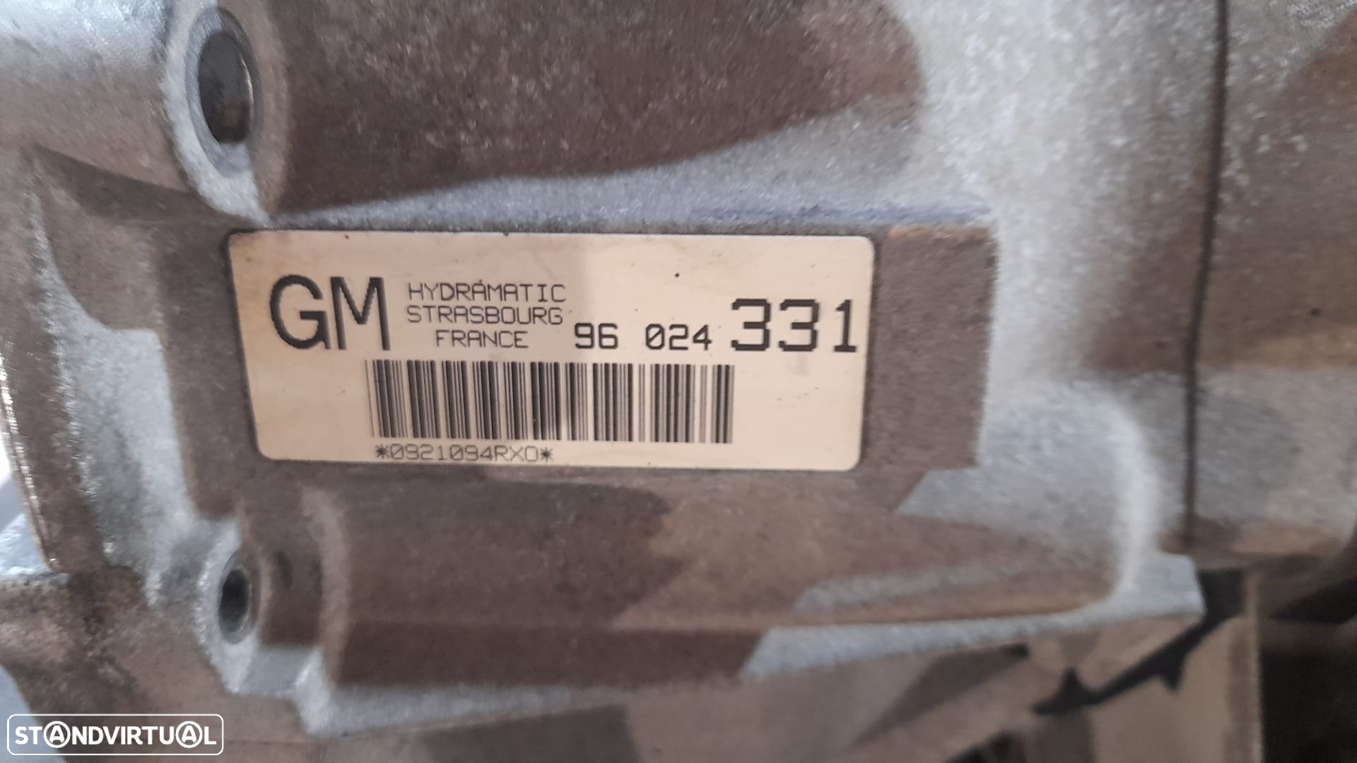 CAIXA VELOCIDADES AUTOMÁTICA ORIGINAL 7520870 96024331 0921094 0921094RXO BMW SERIE 3 E46 318i 1.9i 118CV N46B20A 320i - 5