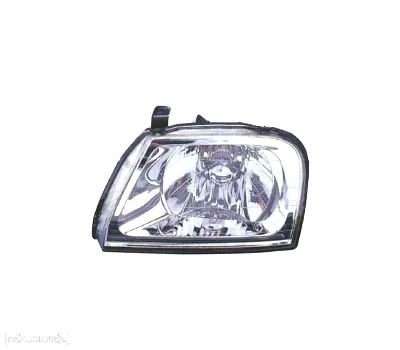 FAROL ESQ OPTICAS COM REGULAÇÃO MANUAL PARA MITSUBISHI L200 K74 96-06 - 1