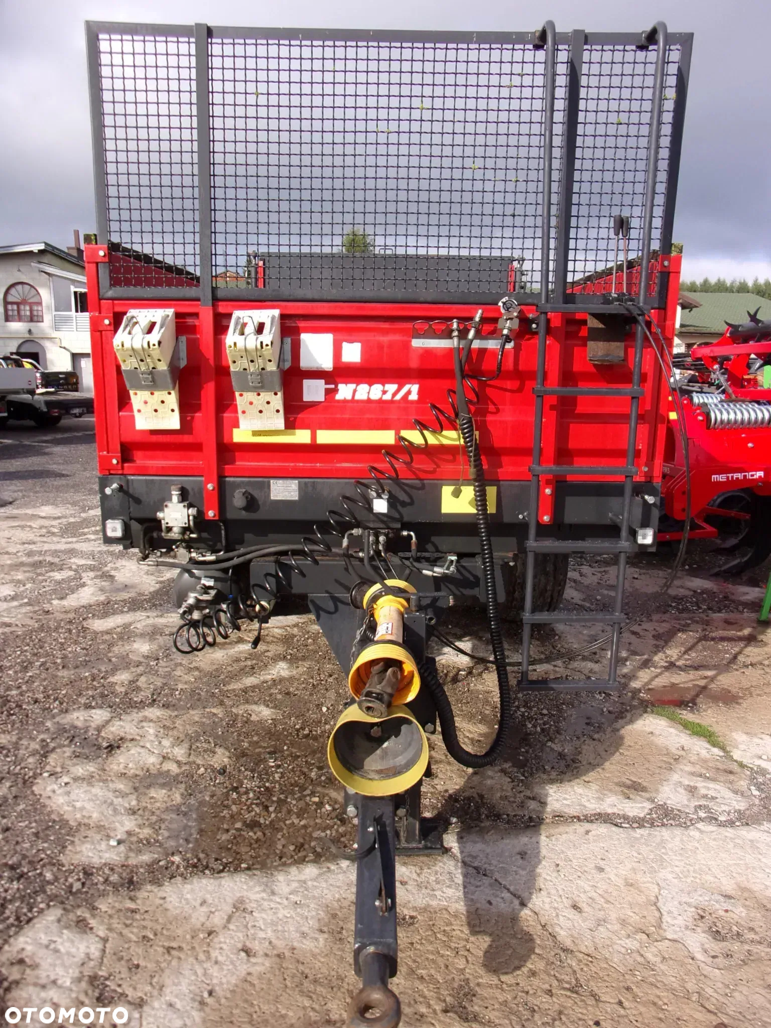 Inny Rozrzutnik obornika IGAMET N255 3,5 tony, Rostalski 4,0 tony, Jol-Met 4,5 tony, Metal-Fach 6 Ton, Carna Białostocka, Pronar, Roltrans - 17