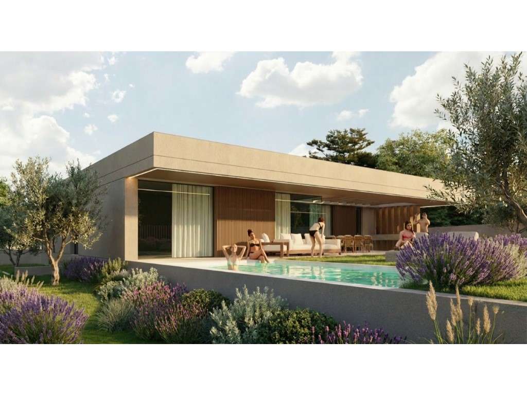 Viva com Elegância: Moradia Térrea com Piscina, 4 Frentes e Jardim ... - Grande imagem: 5/14