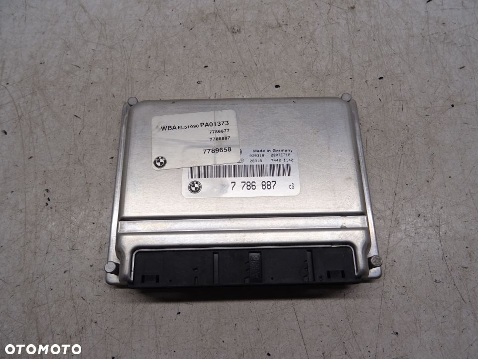 BMW E46 LIFT KOMBI 2.0D KOMPUTER STEROWNIK SILNIKA 7786887 - 1