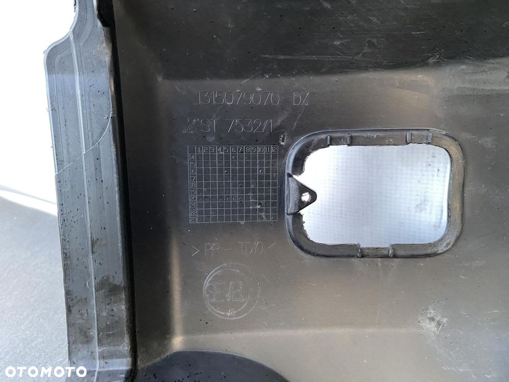 DUCATO BOXER JUMPER 14- NAROŻNIK ZDERZAKA PRZEDNIEGO CZARNY PRAWY HALOGEN - 6