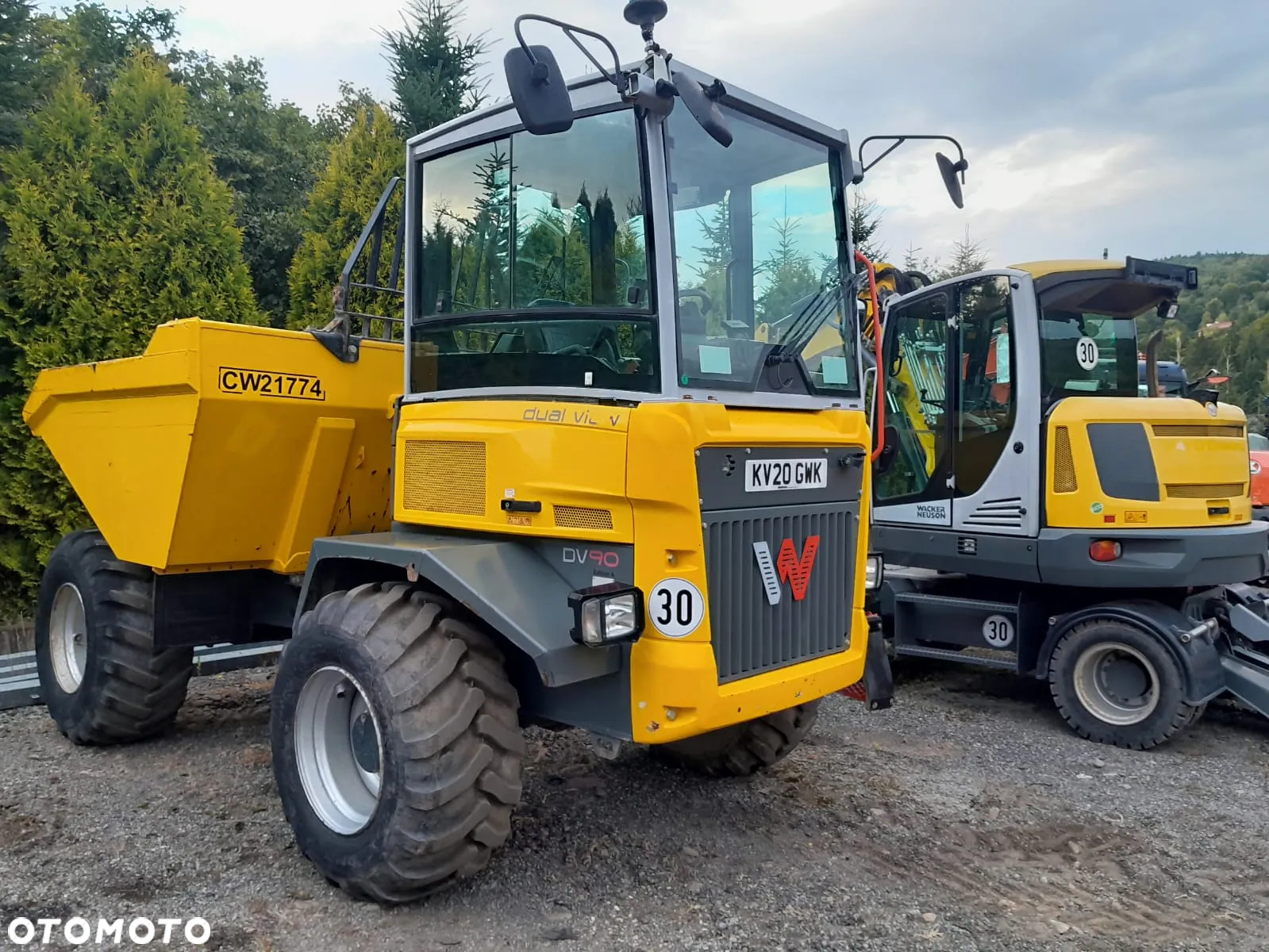 Wacker Neuson DV90, DV100 DUALL VIEW, 1887mtg, centralne smarowanie - 2