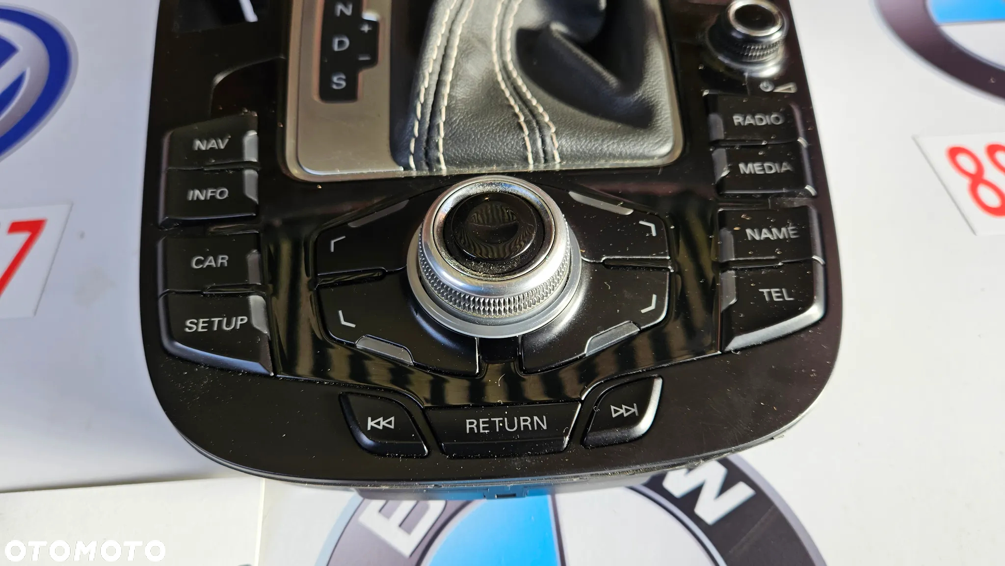 Audi A5 8T A4 B8 Panel sterownia MMI Włącznik Sterowanie  Gałka zmiany biegów 8T0919609F - 3