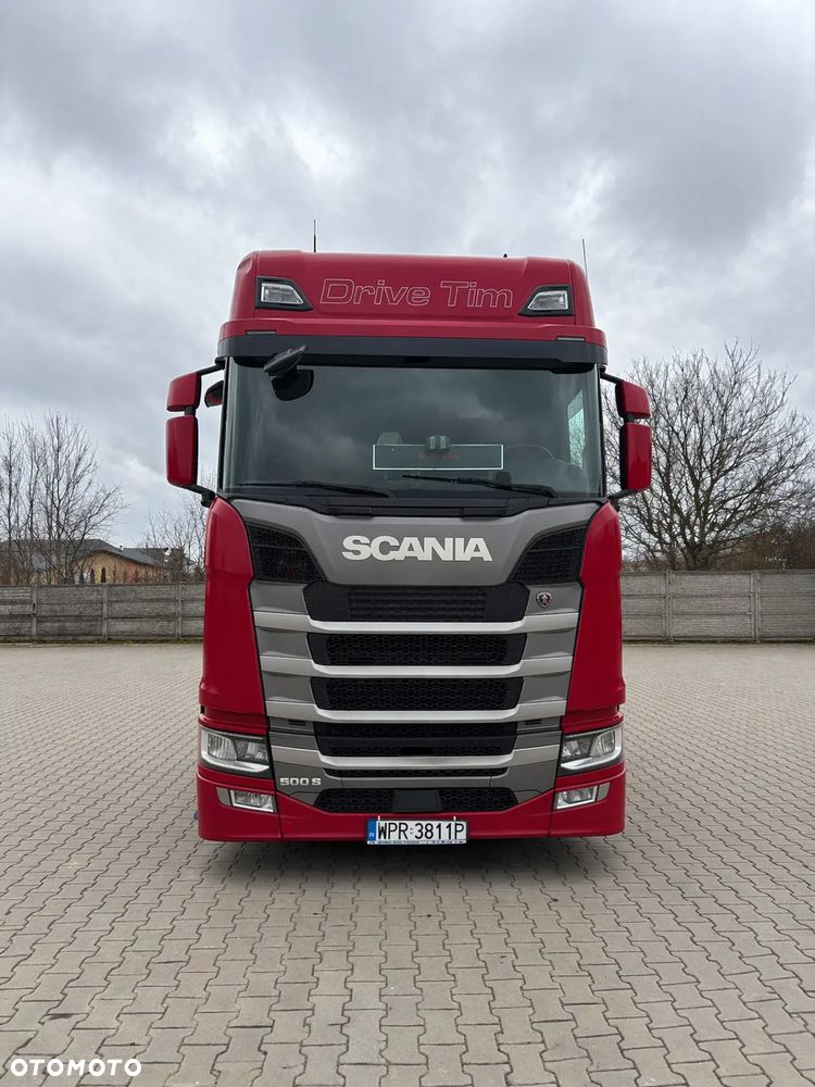 Scania S500 Tandem 2021 + Wielton | Zestaw przestrzenny |Podnoszona oś - 2