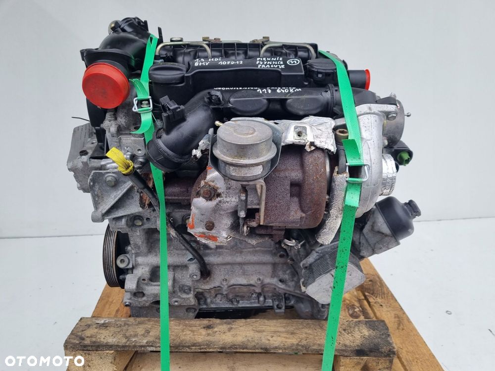 SILNIK KOMPLET Citroen C3 1.4 HDI 90KM 02-09r DELPHI serwisowany 117tyś 8HY - 5