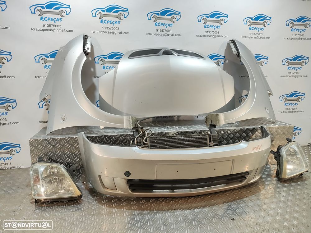 FRENTE COMPLETA OPEL MERIVA A X03 CAPOT PARACHOQUES GUARDA-LAMAS OTICA OTICAS RADIADOR VENTILADOR REFORÇO - 2