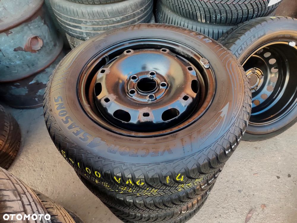 5x100 Felgi Stalowe Stal 14 Koła Całoroczne Wielosezonowe SKODA FABIA PRAKTIK ROOMSTER RAPID SEAT IBIZA CORDOBA TOLEDO IV 4 VW FOX POLO Legnica ALU-RAD 175/70 6mm - 1