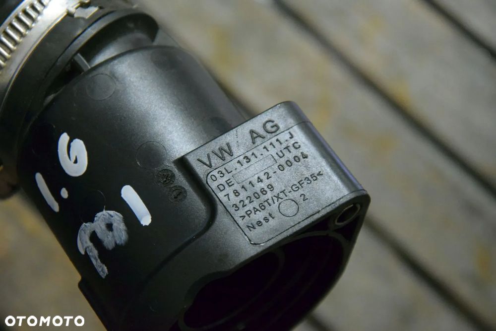 AUDI A3 8P LIFT 1.6 TDI Króciec tłumik turbiny 03L131111J - 2