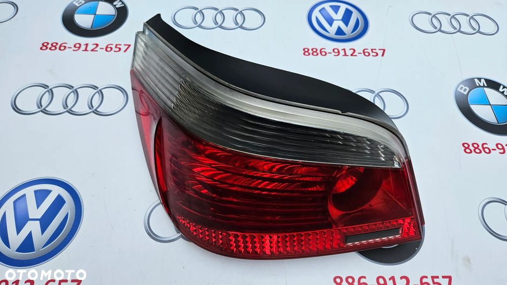 BMW 5 E60 SEDAN 2003-2007 Kompletna lampa tył lewy Lampa tylna lewa DYMIONA  6910767 EUROPA - 7