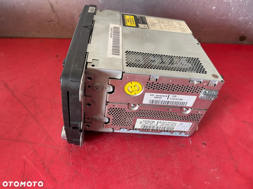VW PASSAT B6 ORYGINALNE RADIO NAWIGACJA NAVI 1K0035198B - 3