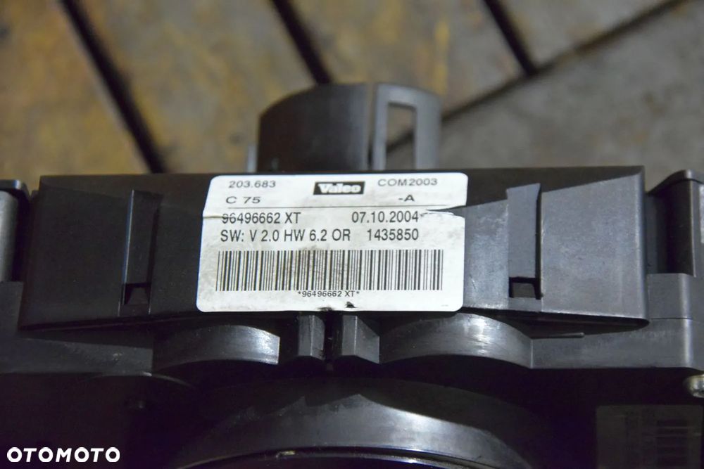 Citroen Peugeot Przełącznik zespolony Pająk 96496662XT COM2003 - 2